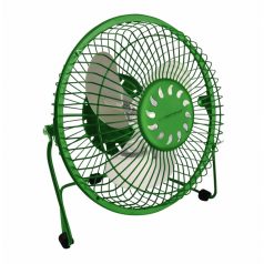 Esperanza Yugo asztali USB ventilátor, 6 col, zöld