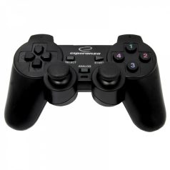   Esperanza Corsair Vibrációs Gamepad PS2/PS3/PC, USB, fekete