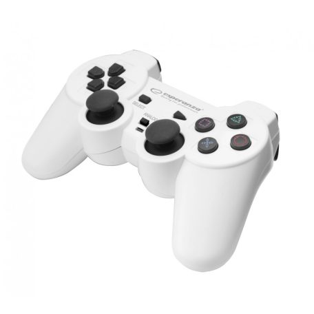 Esperanza Corsair Gamepad PS2/PS3/PC fekete-fehér