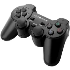 ESPERANZA GAMEPAD PS3/PC USB TROOPER FEKETE