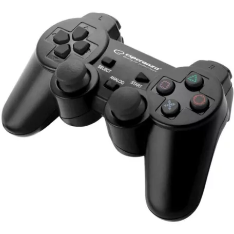 ESPERANZA GAMEPAD PS3/PC USB TROOPER FEKETE
