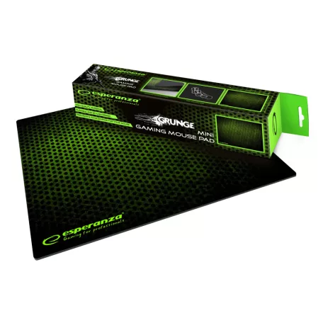 Esperanza Grunge Gamer mini egérpad, fekete-zöld