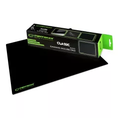 Esperanza Classic Maxi Gamer egérpad, fekete