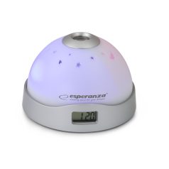 Esperanza Projektoros ébresztőóra led világítással