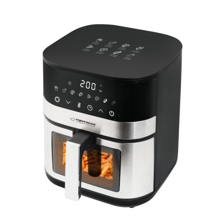 Esperanza air fryer betekintő ablakkal pesce alla griglia 5L