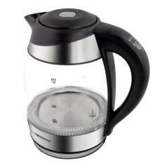   ESPERANZA ELEKTROMOS VÍZFORRALÓ LEDDEL ÉS HŐMÉRSÉKLET-SZABÁLYOZÓVAL SEINE 1.7 L FEKETE 1.7 L