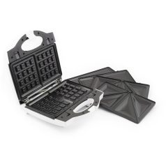 Esperanza Portabella 3in1 melegszendvics süto 750 W, fehér