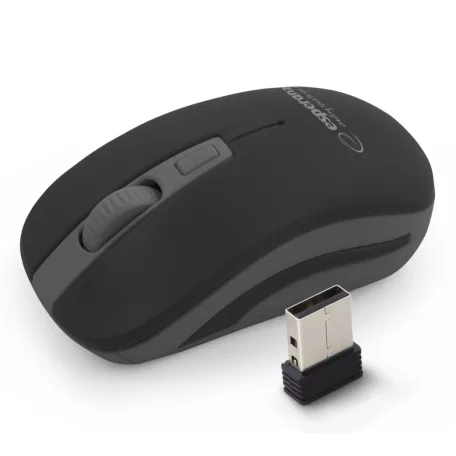 Esperanza Uranus 4D vezeték nélküli egér 2.4GHz, USB, fekete-szürke