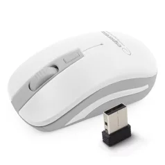   Esperanza Uranus 4D vezeték nélküli egér 2.4GHz, USB, fehér-szürke