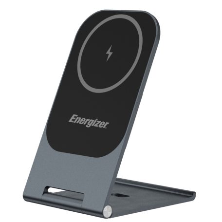 Energizer WCP102 Vezeték nélküli Qi töltő (15 W)+ mágneses (MagSafe) telefonállvány