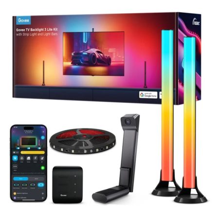 Govee TV háttérvilágítás készlet 2 (H6099+H6046) Hang + Wifi + Bluetooth vezérlésel