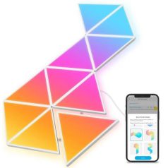   Govee Glide RGBIC  háromszögletű fénypanelek  Wi-Fi +  Bluetooth vezérléssel