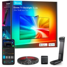   Govee Envisual TV LED Háttérvilágítás kamerával 75”- 85” Tv-hez (MATTER) Hang + Wifi + Bluetooth vezérléssel