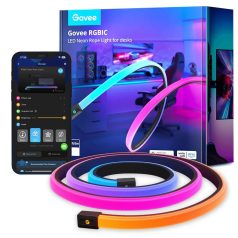   Govee RGBIC LED neon szalagfény védőburkolattal íróasztalokhoz 3m/10ft