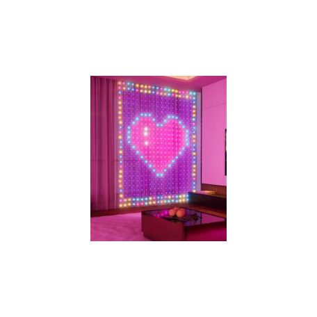 Govee LED függöny világítás 1,5x1,5m, Beltéri Wifi + Bluetooth csatlakozással (Netflix Edition)