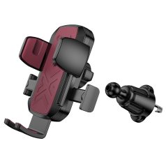 HOCO H64 Gamble egygombos autós tartó szellőzőre fekete