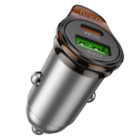 HOCO NZ16A QC 3.0 43W USB-A+ Type C (1C1A) autós töltő