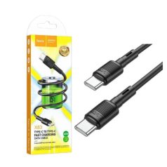 Hoco X83 USB-C - USB-C PD 3A 60W kábel fekete