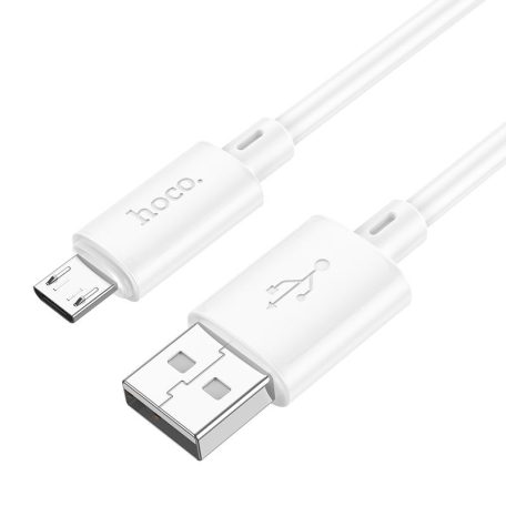 HOCO X88 kábel USB A - Micro USB 2,4A 1 m fehér