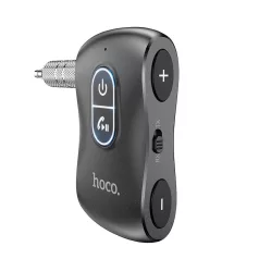 HOCO E73 Pro FM Transzmitter BT Jack Jack 3,5mm Fekete