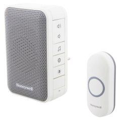   Honeywell DC313NP2 vezeték nélküli csengő, dugaljba dugható, 150m, 6 dallam, LED fény