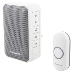   Honeywell DC313NP2 vezeték nélküli csengő, dugaljba dugható, 150m, 6 dallam, LED fény