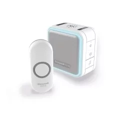   Honeywell DC515N vezeték nélküli csengő, elemes, 150m, 9 dallam, LED fény