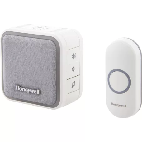 Honeywell DC515NP2 vezeték nélküli csengő, dugaljba dugható, 150m, 9 dallam, LED fény