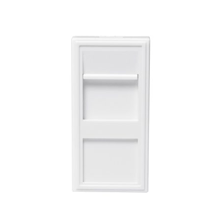 Logilink Francia előlap, moduláris betét 22,5 x 45 mm, fehér