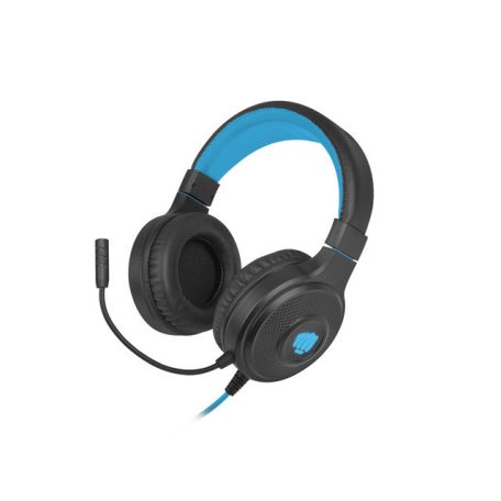 Fury WARHAWK RGB mikrofonos gamer fejhallgató, fekete-kék