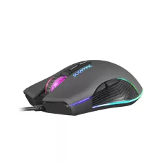   Fury SCRAPPER gamer optikai egér, 6400DPI, RGB háttérvilágítással