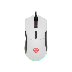 Genesis Krypton 290 Gamer egér 6400 DPI RGB fehér