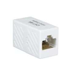   Logilink RJ45 Inline csatlakozó 1:1 Cat.6A, árnyékolatlan, fehér