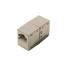   LogiLink RJ45 Mini inline csatlakozó 1:1 Cat.5e, árnyékolt, fém