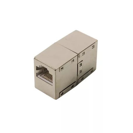 LogiLink RJ45 Mini inline csatlakozó 1:1 Cat.5e, árnyékolt, fém