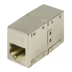   Logilink Cat.6 RJ45 soros csatoló STP, árnyékolt, árnyékolt