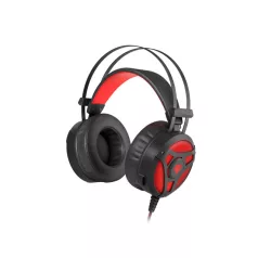   Genesis Neon 360 Gamer Sztereo fejhallgató, világítás, fekete