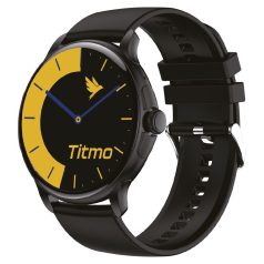 TITMO O-150 okosóra (AMOLED, Bluetooth-hívás) fekete