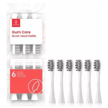 Oclean Gum Care fogkefe fej W06 fehér (6 db-os készlet)
