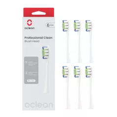 Oclean Professional clean fogkefe fej (6db) fehér