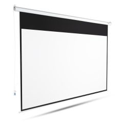   CSOMAGOLÁS SÉRÜLT Overmax Automatic Screen 120 — overhead screen for projector