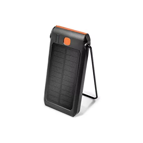 Logilink Mobil Power Bank, LiPo, 10.000mAh, napelemes, PD 18W, fekete
