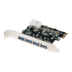 LogiLink USB 3.0-ás 4 portos PCI Express kártya