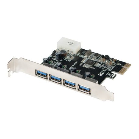 LogiLink USB 3.0-ás 4 portos PCI Express kártya