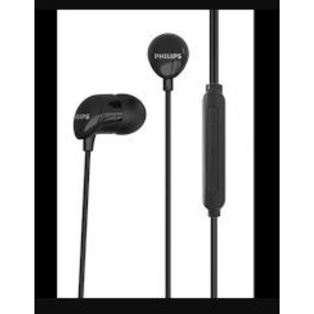 Philips TAE1156BK in-ear mikrofonos fülhallgató 3.5mm jack csatlakozóval