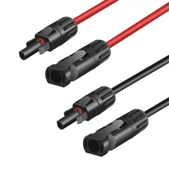   Logilink Szolár hosszabbító kábelkészlet, MC4/M - MC4/F, 6 mm2, CU, 1 m