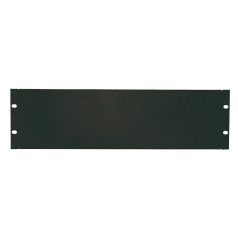 Logilink 19" tömör üres panel 4U, fekete