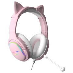 SUBSONIC Multi Spectra LED Gamer Fejhallgató Sweety Pink