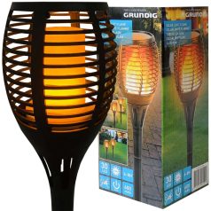 SOLAR Kerti lámpa leszúrható tűzeffektes Grundig