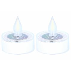   Solar tea mécses 2db újratölthető elemmel 5x5,5cm Grundig